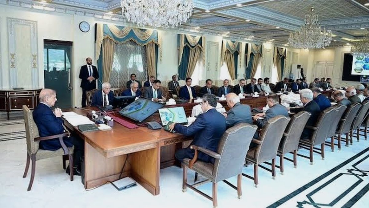 A formal council meeting